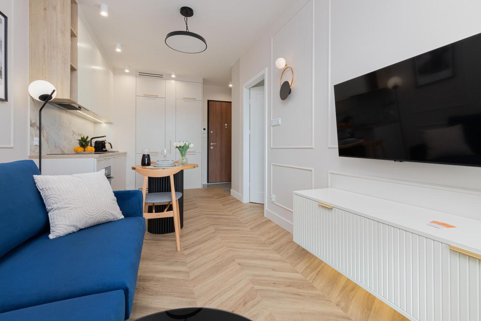 Sienna Grobla Apartment With View Of The Motlawa Terrace & Sauna, Gym By Noclegi Renters Gdansk Exterior photo